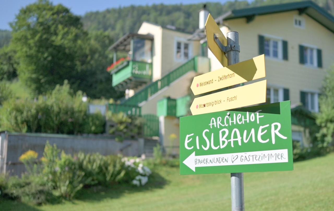 Вілла Archehof Eislbauer - Bauernhof Fuer Die Seele! Санкт-Гільген Екстер'єр фото